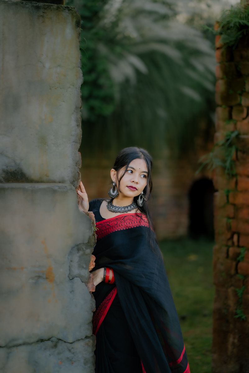 কালো গোলাপ থ্রি-পিস